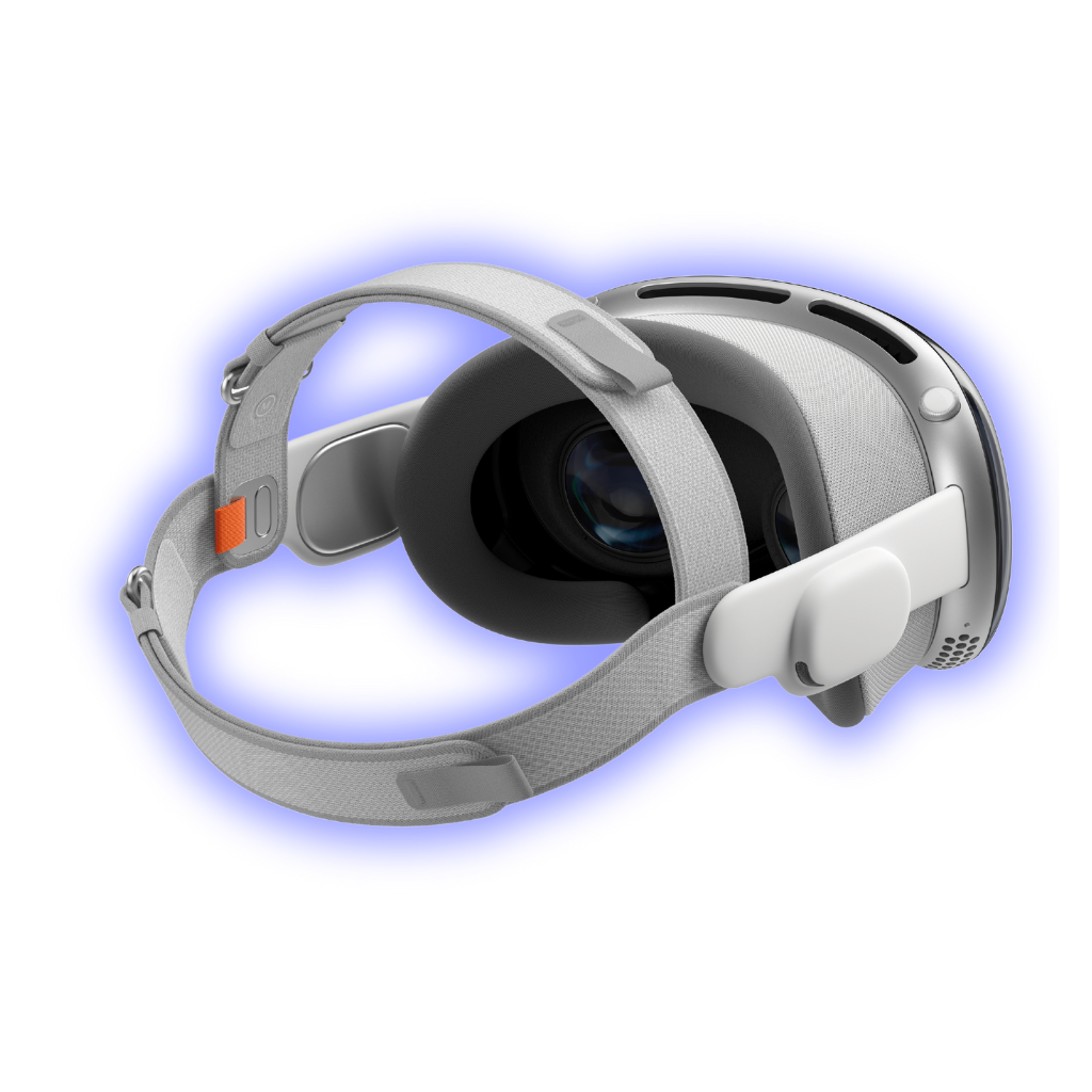 Apple Vision Pro – mixed reality headset with micro-OLED display, eye tracking, and advanced 3D immersion